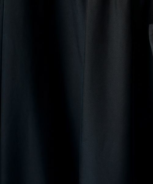 LANVIN en Bleu / ランバン オン ブルー ドレス | キュプラツイルドロストベルトワンピース | 詳細14