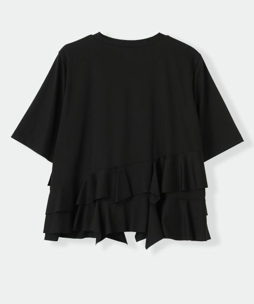 LANVIN en Bleu / ランバン オン ブルー Tシャツ | フリルヘムカットソー | 詳細12