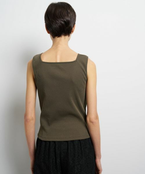 LANVIN en Bleu / ランバン オン ブルー Tシャツ | 2WAYテレコタンクトップ | 詳細14
