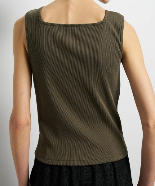 LANVIN en Bleu / ランバン オン ブルー Tシャツ | 2WAYテレコタンクトップ | 詳細15