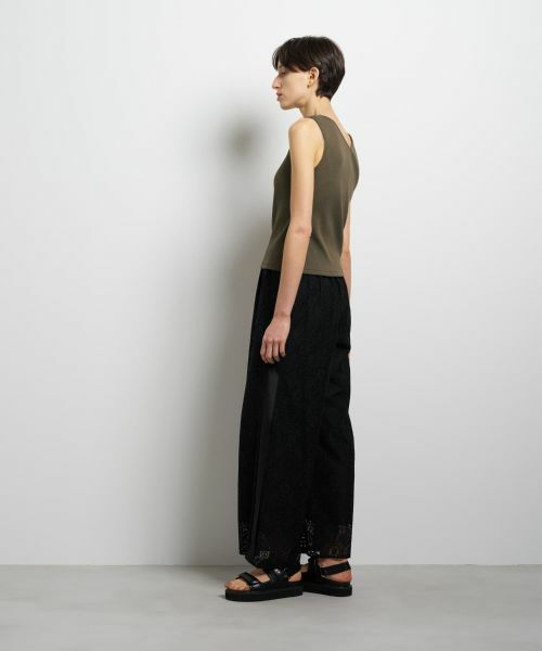 LANVIN en Bleu / ランバン オン ブルー Tシャツ | 2WAYテレコタンクトップ | 詳細2