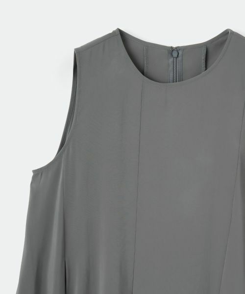 LANVIN en Bleu / ランバン オン ブルー ドレス | フィブリルレーヨンフレアワンピース | 詳細13