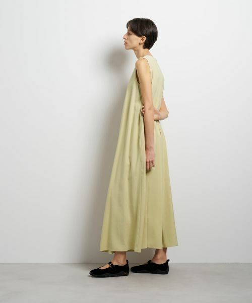 LANVIN en Bleu / ランバン オン ブルー ドレス | フィブリルレーヨンフレアワンピース | 詳細2