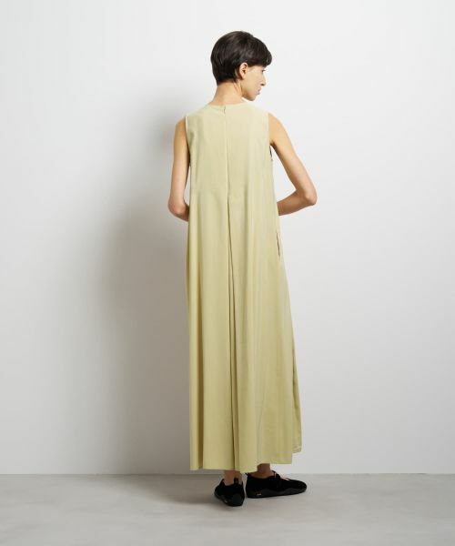 LANVIN en Bleu / ランバン オン ブルー ドレス | フィブリルレーヨンフレアワンピース | 詳細3