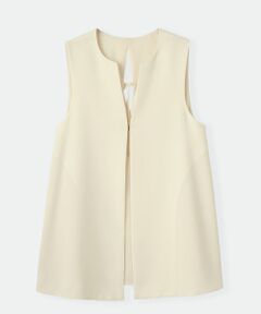 LANVIN en Bleu / ランバン オン ブルー シャツ・ブラウス | ドライポリエステルバックオープンベスト