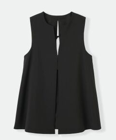 LANVIN en Bleu / ランバン オン ブルー シャツ・ブラウス | ドライポリエステルバックオープンベスト