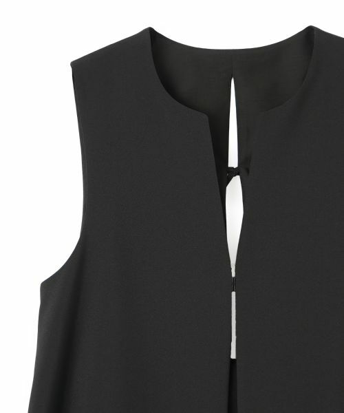 LANVIN en Bleu / ランバン オン ブルー シャツ・ブラウス | ドライポリエステルバックオープンベスト | 詳細11