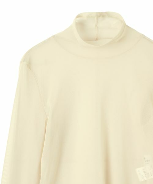 LANVIN en Bleu / ランバン オン ブルー Tシャツ | フレアカフスコンビカットソー | 詳細16