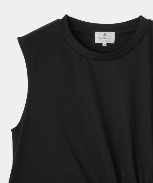 LANVIN en Bleu / ランバン オン ブルー Tシャツ | サイドギャザーカットソー | 詳細12