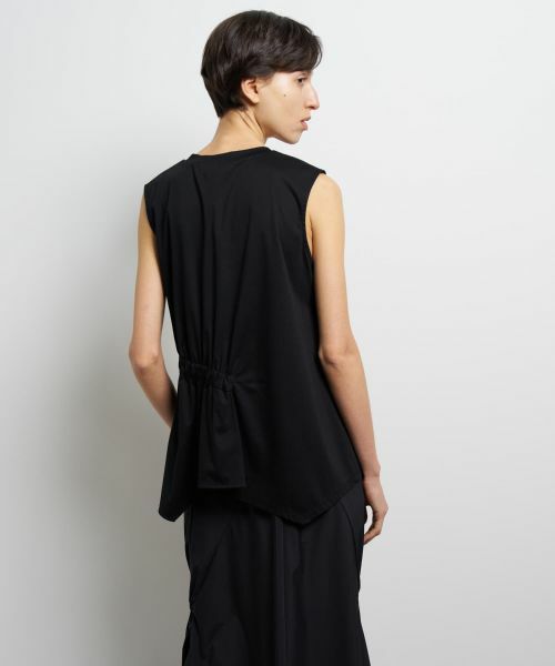 LANVIN en Bleu / ランバン オン ブルー Tシャツ | サイドギャザーカットソー | 詳細6