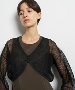 LANVIN en Bleu / ランバン オン ブルー カーディガン・ボレロ | メッシュニットボレロ