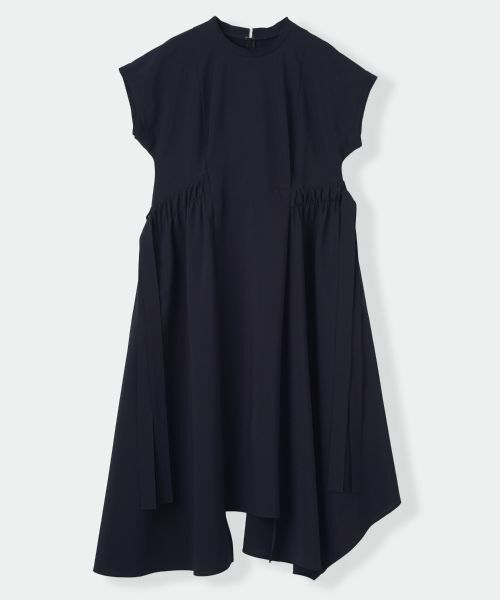 LANVIN en Bleu / ランバン オン ブルー ドレス | ドライトロピカルワンピース（ネイビー）