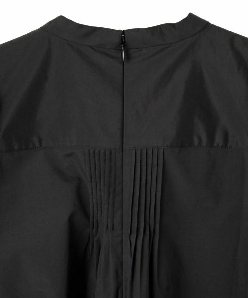 LANVIN en Bleu / ランバン オン ブルー シャツ・ブラウス | ロゴテープスタンドカラーブラウス | 詳細14