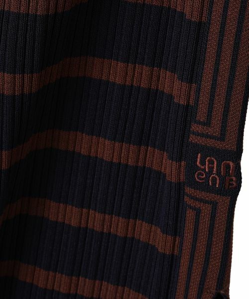 LANVIN en Bleu / ランバン オン ブルー ニット・セーター | ボーダーリブニット | 詳細11