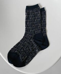 LANVIN en Bleu / ランバン オン ブルー その他小物 | ロゴジャガードソックス
