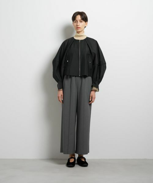 LANVIN en Bleu / ランバン オン ブルー テーラードジャケット | シアージップアップブルゾン | 詳細1