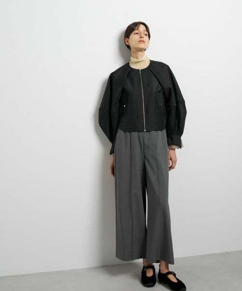 LANVIN en Bleu / ランバン オン ブルー テーラードジャケット | シアージップアップブルゾン | 詳細4
