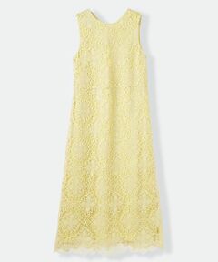 LANVIN en Bleu / ランバン オン ブルー ドレス | ラインフラワーレースワンピ