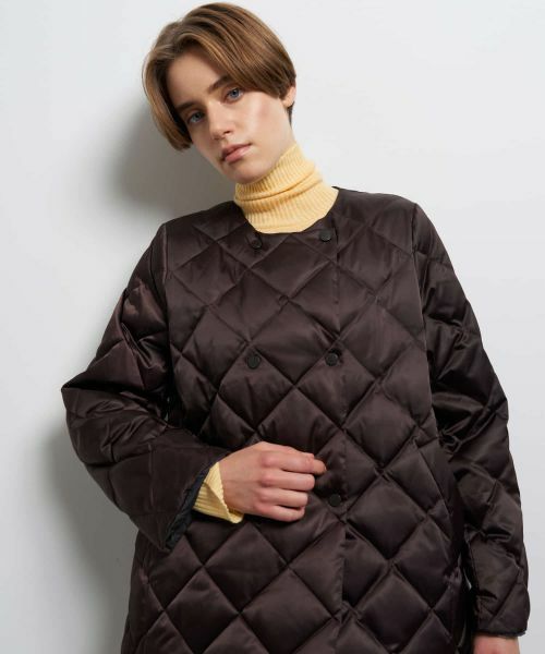 LANVIN en Bleu / ランバン オン ブルー その他アウター | 【TAION×LIMONTA East】リバーシブルミドルコート（ブラウン）
