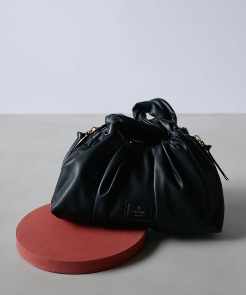 LANVIN en Bleu / ランバン オン ブルー その他小物 | トーデュ ツイストギャザーバッグ ４８５０６０（ブラック）
