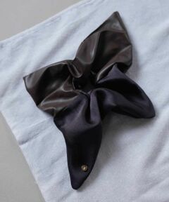 LANVIN en Bleu / ランバン オン ブルー その他小物 | テクスチャーミックススクエアシュシュ