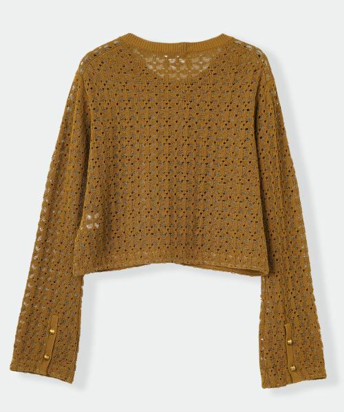 LANVIN en Bleu / ランバン オン ブルー テーラードジャケット | コードレースニットジャケット | 詳細12