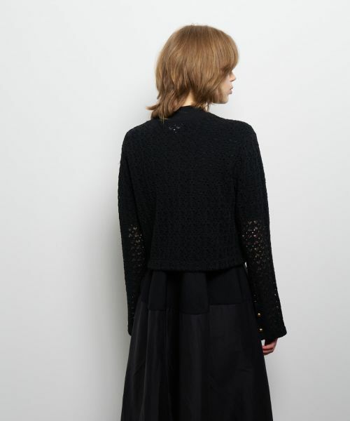 LANVIN en Bleu / ランバン オン ブルー テーラードジャケット | コードレースニットジャケット | 詳細6