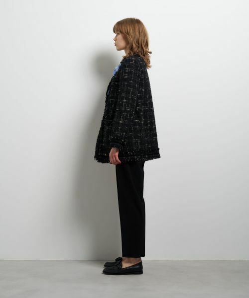 LANVIN en Bleu / ランバン オン ブルー テーラードジャケット | ツイードノーカラージャケット | 詳細2