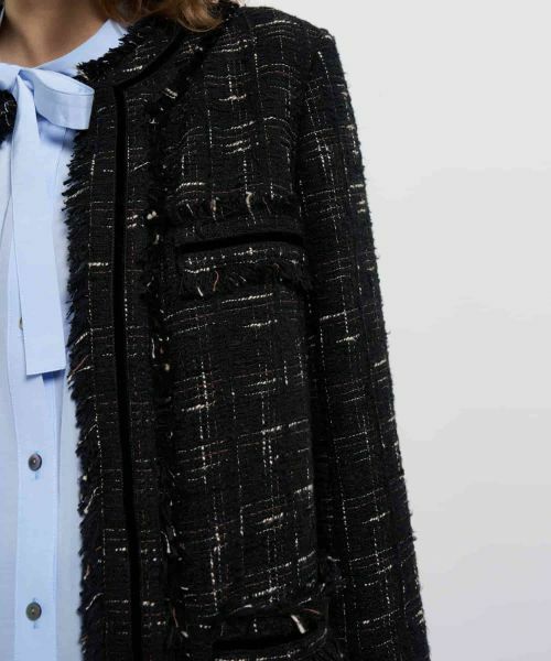 LANVIN en Bleu / ランバン オン ブルー テーラードジャケット | ツイードノーカラージャケット | 詳細6