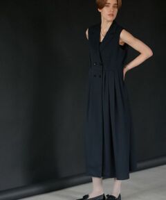 LANVIN en Bleu / ランバン オン ブルー ドレス | ノースリーブトレンチワンピース