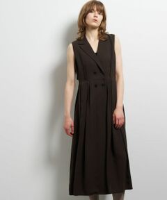 LANVIN en Bleu / ランバン オン ブルー ドレス | ノースリーブトレンチワンピース