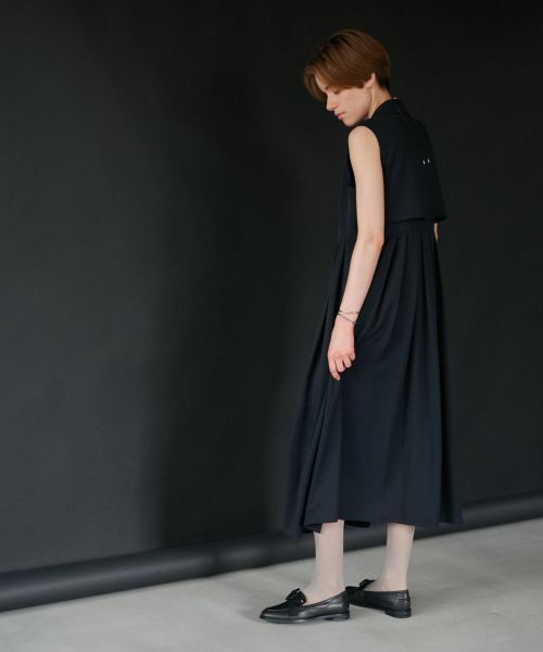 LANVIN en Bleu / ランバン オン ブルー ドレス | ノースリーブトレンチワンピース | 詳細15