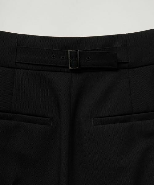 LANVIN en Bleu / ランバン オン ブルー その他パンツ | ウールツイルショートパンツ | 詳細11