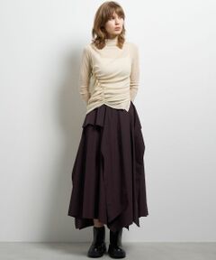 LANVIN en Bleu / ランバン オン ブルー ロング・マキシ丈スカート | タイプライター２WAYスカート
