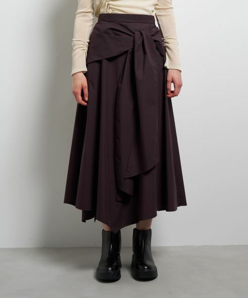 LANVIN en Bleu / ランバン オン ブルー ロング・マキシ丈スカート | タイプライター２WAYスカート | 詳細7