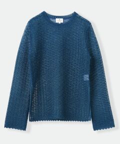 LANVIN en Bleu / ランバン オン ブルー ニット・セーター | ラメレースニット