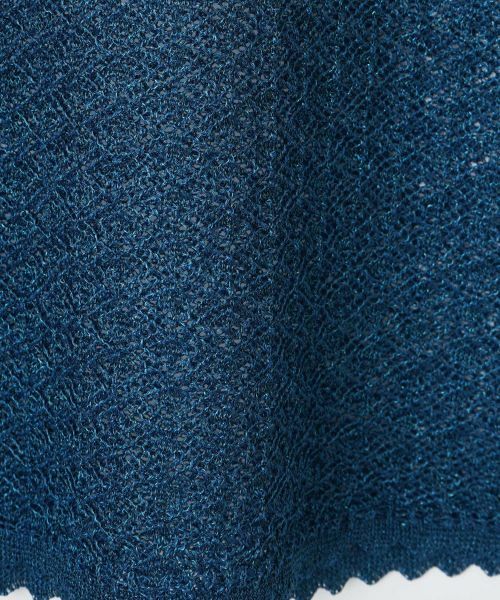 LANVIN en Bleu / ランバン オン ブルー ニット・セーター | ラメレースニット | 詳細12