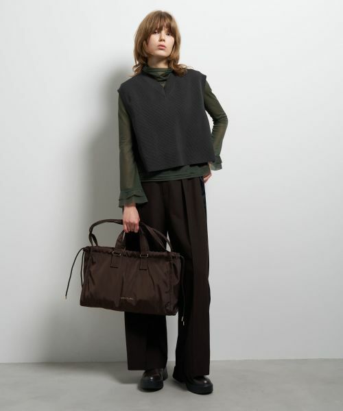 LANVIN en Bleu / ランバン オン ブルー ニット・セーター | Ｖネックニットベスト | 詳細10