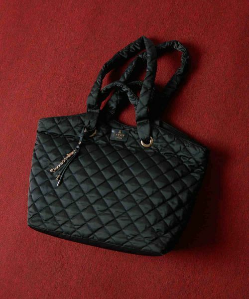 LANVIN en Bleu / ランバン オン ブルー その他小物 | エミリー　２ＷＡＹトートバッグ大（ブラック）