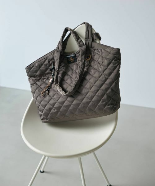 LANVIN en Bleu / ランバン オン ブルー その他小物 | エミリー　２ＷＡＹトートバッグ大（グレー）
