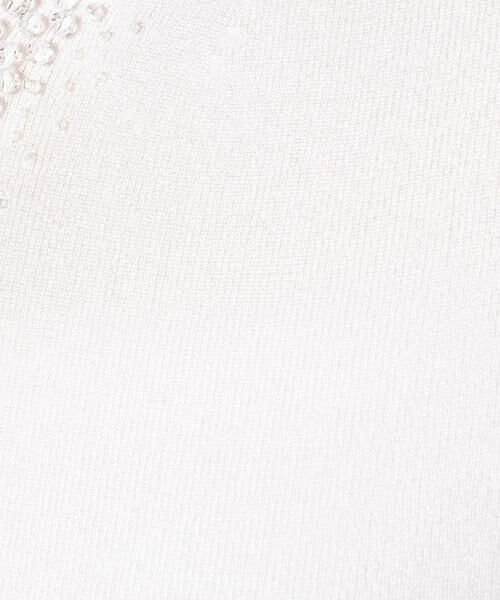 LAPINE BLANCHE / ラピーヌ ブランシュ ニット・セーター | ビーズ刺繍 ニットプルオーバー | 詳細4