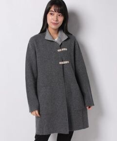 GOBIカシミヤ ダブルフェイス リバー仕立てカーディガン