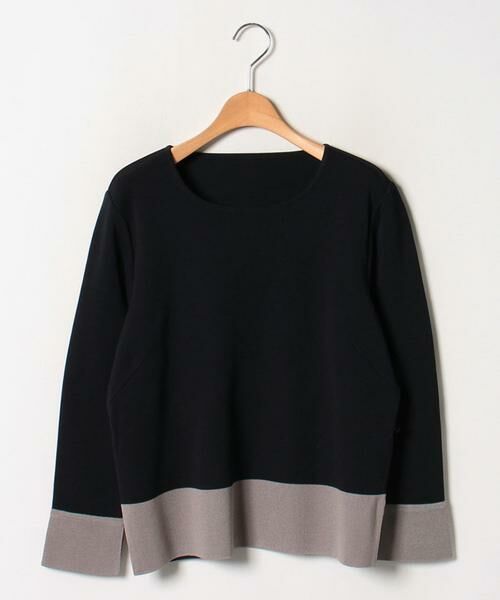 LAPINE ROUGE / ラピーヌ ルージュ ニット・セーター | 16Gミラノリブ 配色使いセーター　 | 詳細5