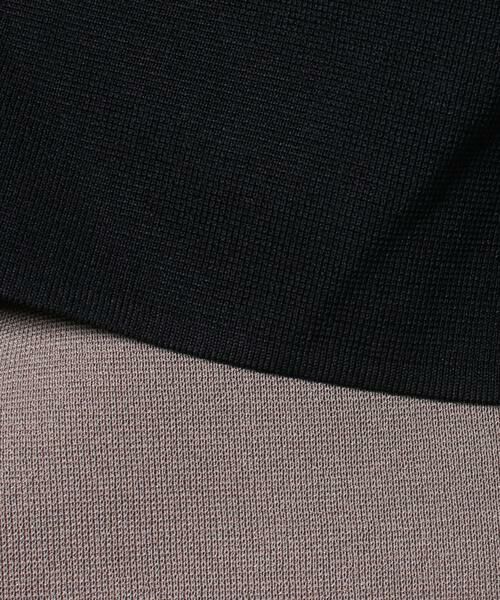 LAPINE ROUGE / ラピーヌ ルージュ ニット・セーター | 16Gミラノリブ 配色使いセーター　 | 詳細6