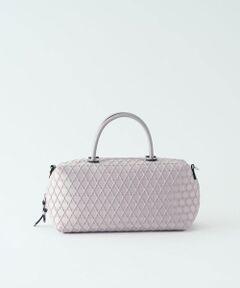 LAQUOH / ラクーオ ボストンバッグ | エンボスボンディングミニボストン