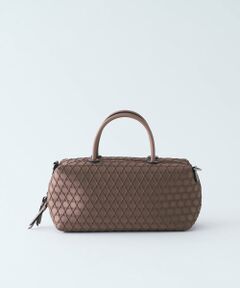 LAQUOH / ラクーオ ボストンバッグ | エンボスボンディングミニボストン