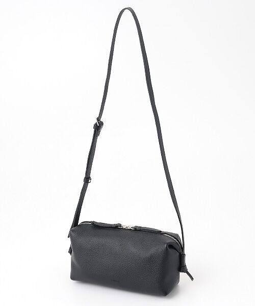 LAQUOH / ラクーオ ショルダーバッグ | オーセンティックレザーショルダー（ブラック）