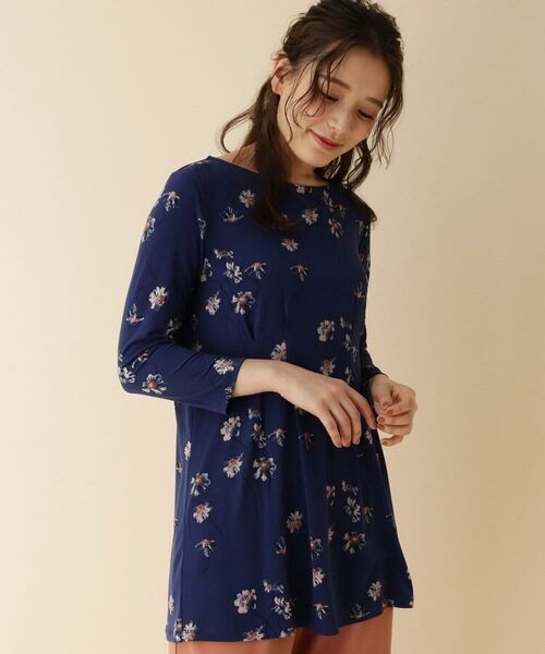 セール フラワータックフレアチュニック チュニック Laura Ashley ローラ アシュレイ ファッション通販 タカシマヤファッション スクエア