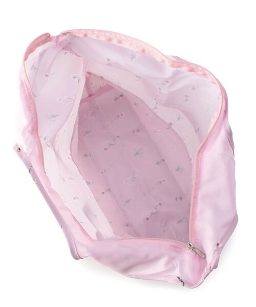 LAURA ASHLEY / ローラ アシュレイ エコバッグ | プレスドプラワー柄 収納バッグ付きマイバッグ | 詳細5