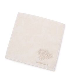 LAURA ASHLEY / ローラ アシュレイ ハンカチ | フラワーエンブロイダリータオル